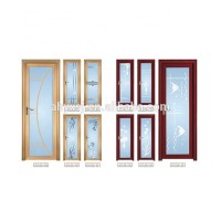 High quality interior aluminum sauna glass door