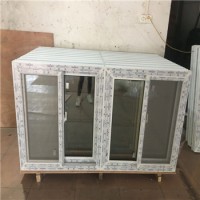 Wholesales PVC/uPVC sliding chinese window with mosquito net