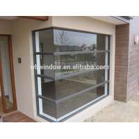 Modern construction pvc corner window for house design