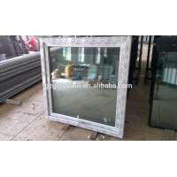 upvc top hung window with lock of keys for Hotel window curtain