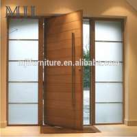 High Quality Low Price Custom Size Wood Swing Front Door