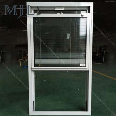 Construction Malaysia Aluminum Window and Door Frame Energy Efficient Double Hung Window