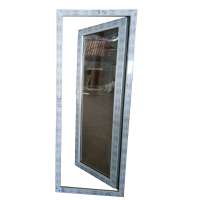 China upvc profile tempered glass doors supplier