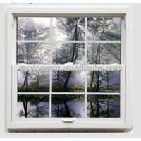 aluminum double hung window with grill designs